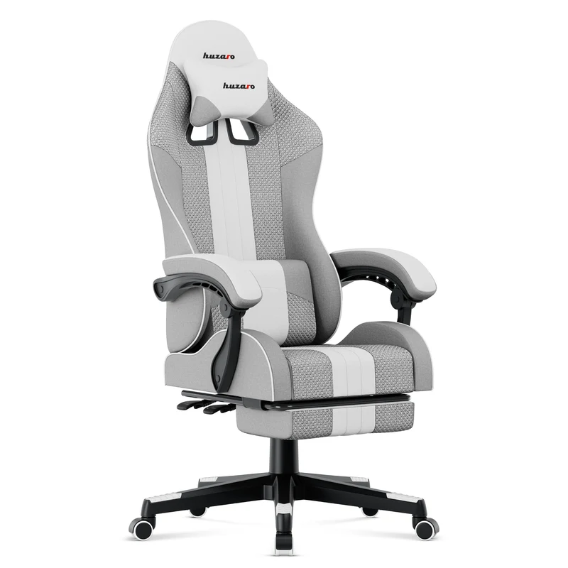 HUZARO Force 4.7 Weiß Mesh Gaming-Stuhl