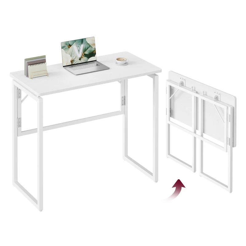 Kleiner klappbarer Schreibtisch für flexibles Homeoffice
