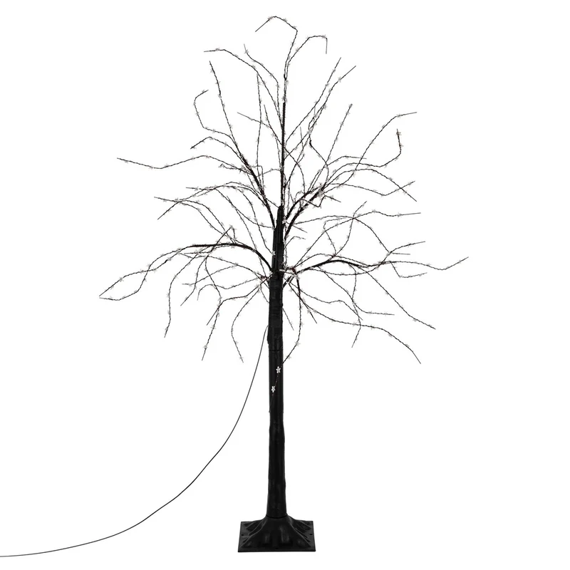 ECD Germany | LED Weihnachtsbaum mit warmweißen LEDs Künstlicher Dekobaum mit Lichterkette, Weihnachtsbeleuctung