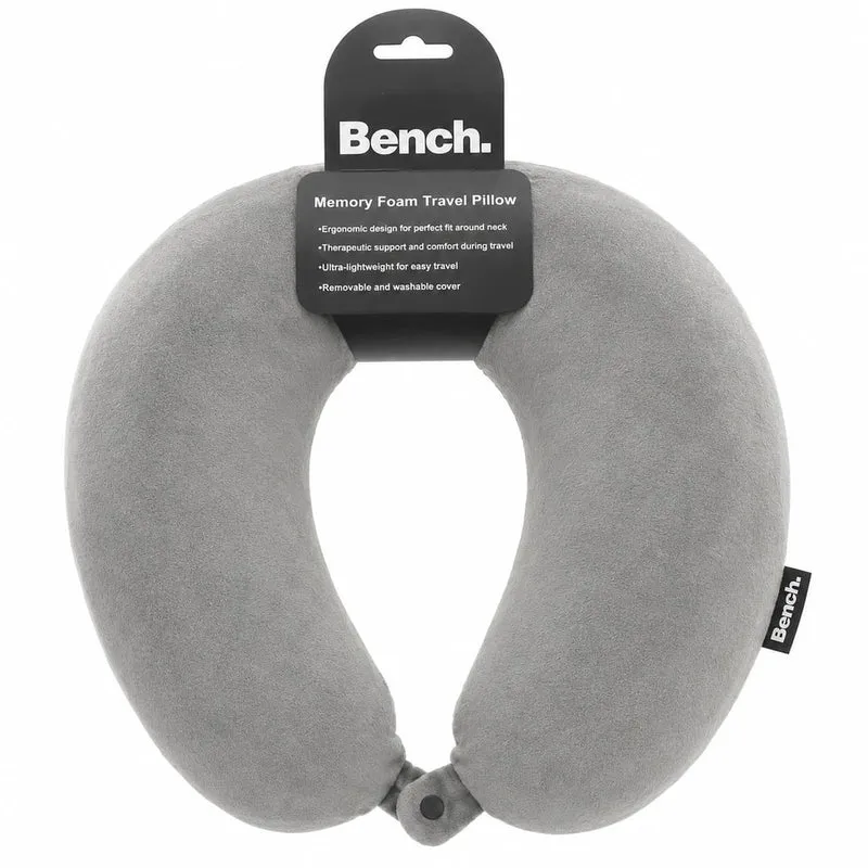 Bench Memory Foam Travel Nackenkissen N1-Grey