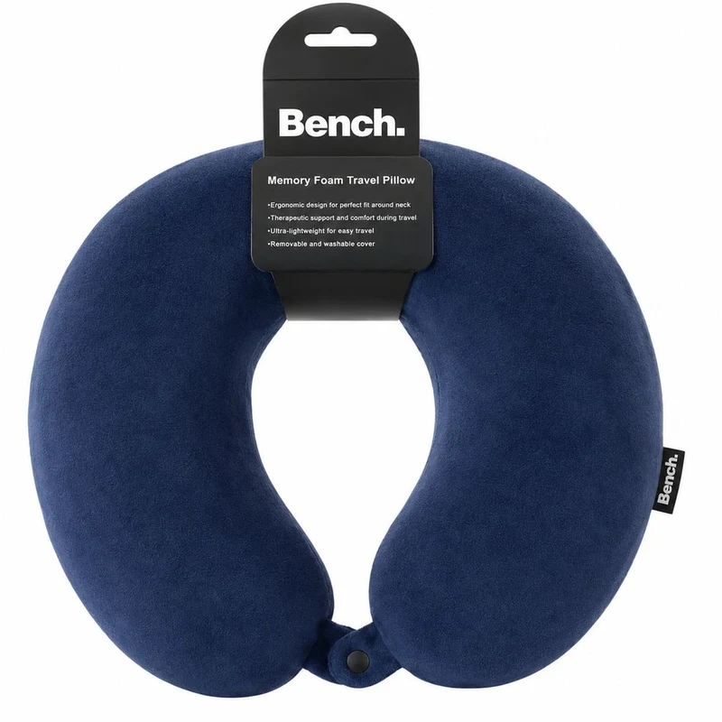 Bench Memory Foam Travel Nackenkissen N1-Navy