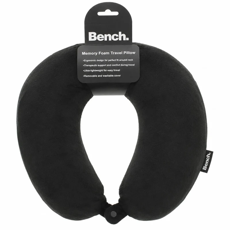 Bench Memory Foam Travel Nackenkissen N1-Black