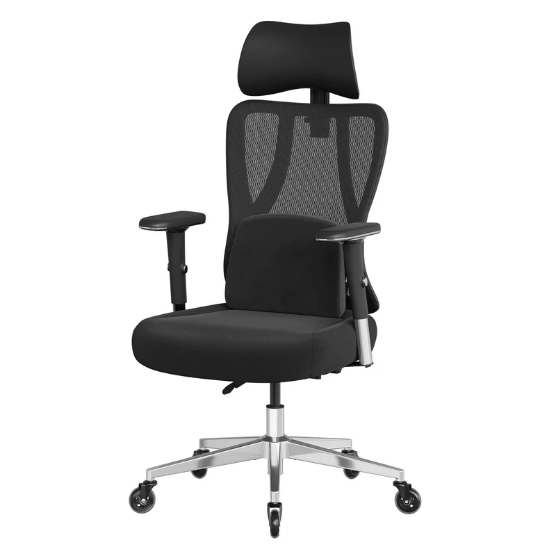 Ergonomischer Bürostuhl mit verstellbarer Unterstützung