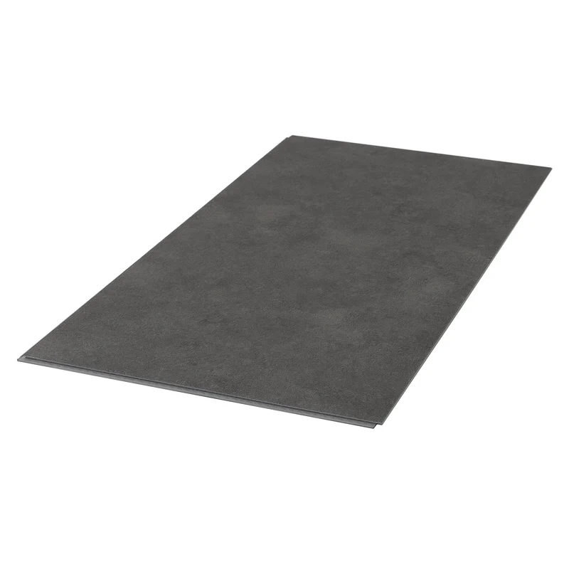 ML-DESIGN | Vinylboden Klick 10 Stück Klicksystem mit Belastungsklasse 34, 61 x 30,5 cm x 4,2 mm 1,86m² PVC Grau Zement Dunkel Bodenbelag Betonoptik