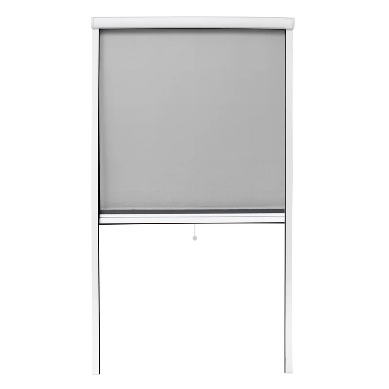 Fliegengitter Weiß 90x160 cm mit Aluminium Rahmen