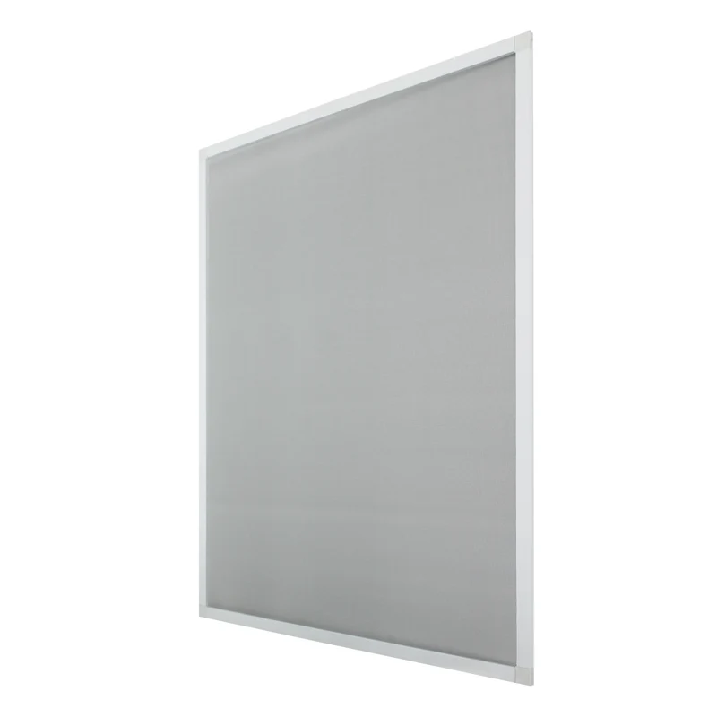 Fliegengitter Weiß 120x140 cm mit Rahmen aus Aluminium