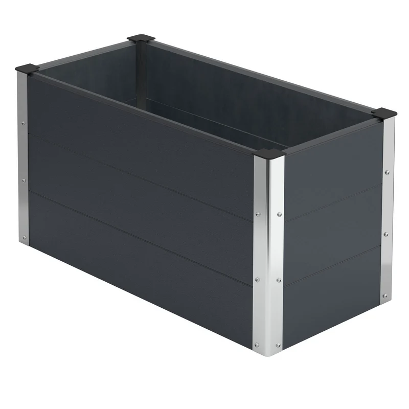 Hochbeet Athrazit aus WPC ML-Design