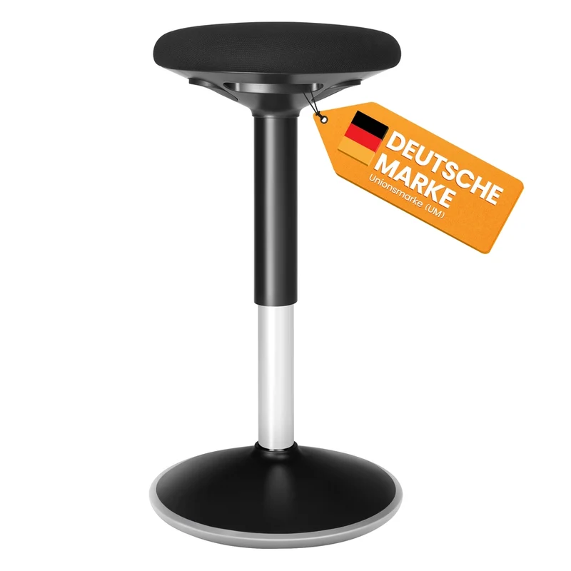 Ergonomischer Arbeitshocher mit Höhenverstellung