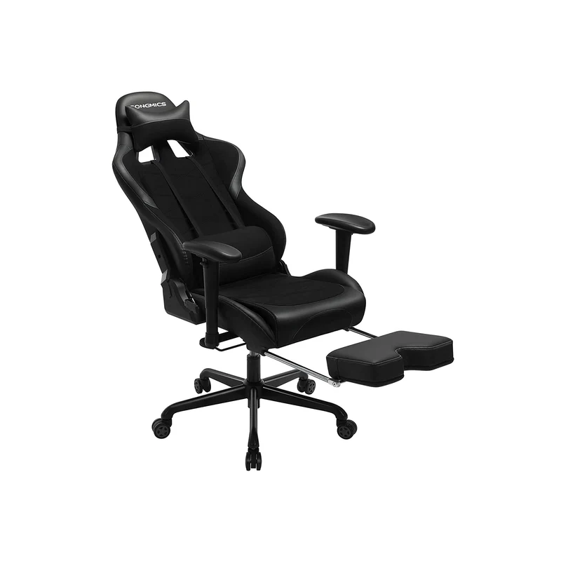 Gaming Stuhl mit Fußstütze