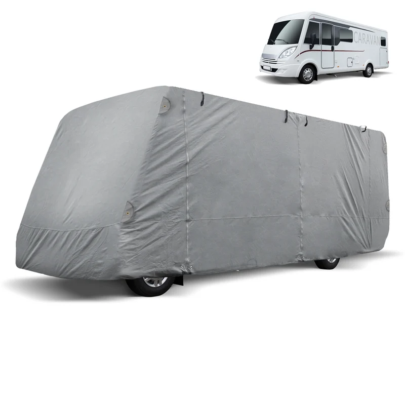 Ganzgarage für Wohnmobile Größe L 730x235x275 cm Atmungsaktiv aus Vliesstoff
