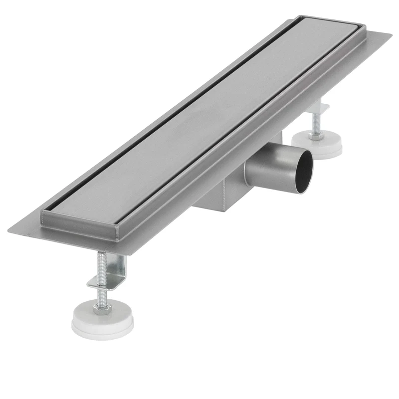 ML-Design Duschrinne geschlossen 50cm Silber aus Edelstahl