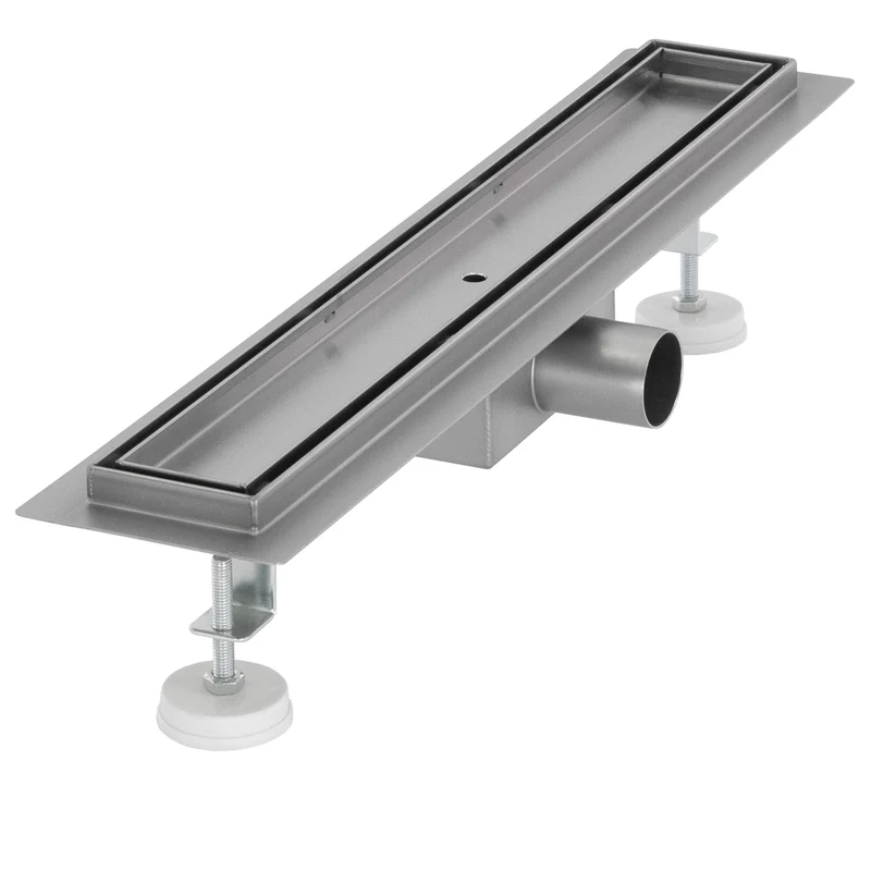 ML-Design Duschrinne befliesbar 50cm Silber aus Edelstahl