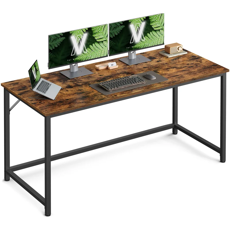 Schmaler Bürotisch im Industrie-Design
