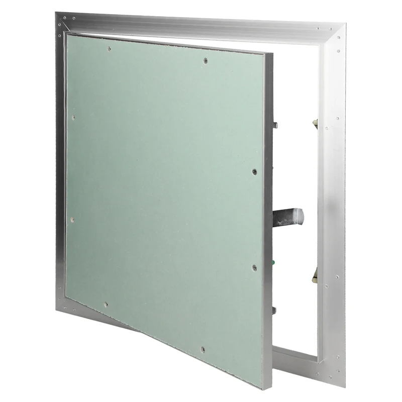 B-Ware Revisionsklappe GK-Einlage 600x600 mm mit Rahmen aus Aluminium
