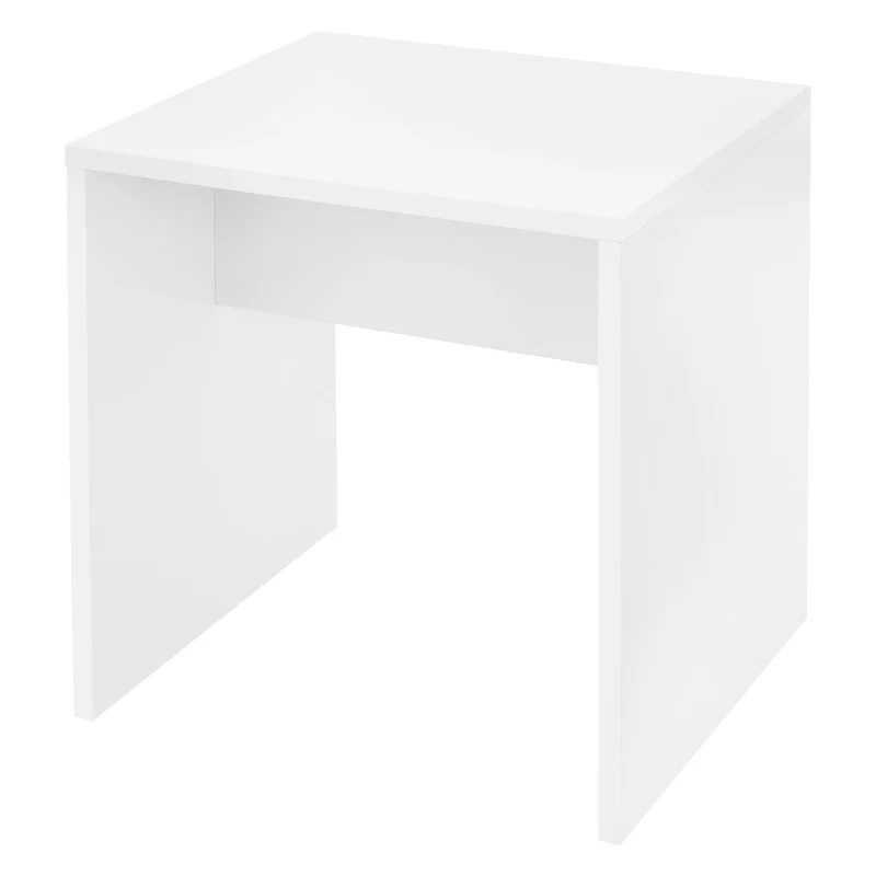 B-Ware Sitzhocker 40x36x41 cm Weiß ML-Design