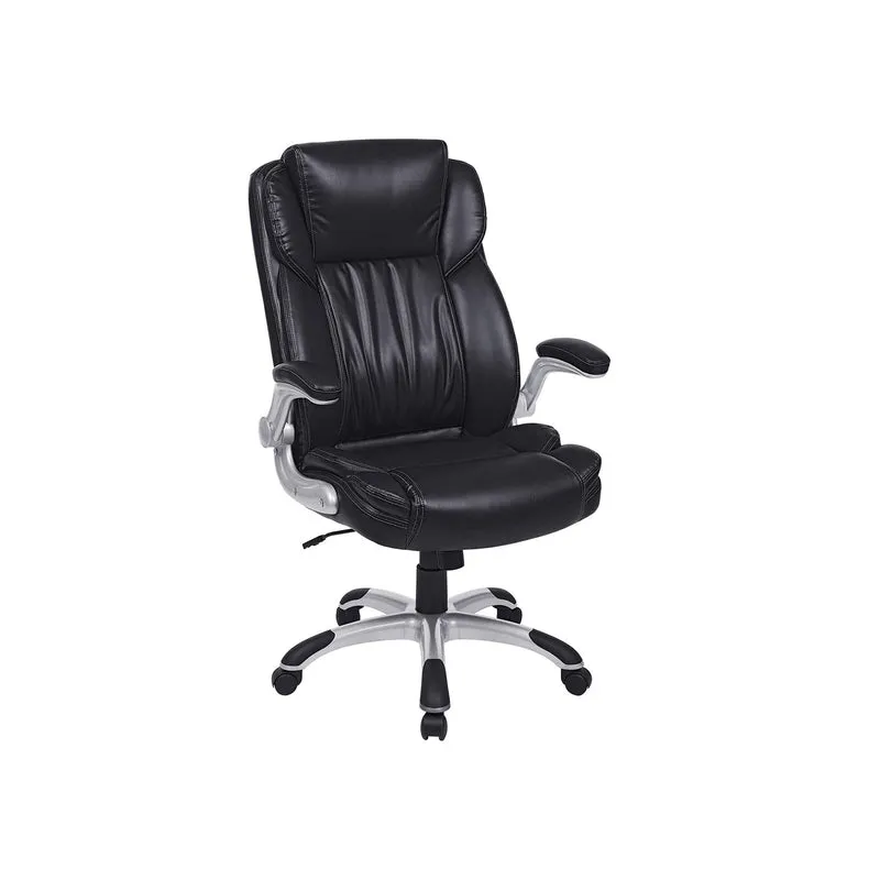 Chefsessel Kunstleder Schwarz
