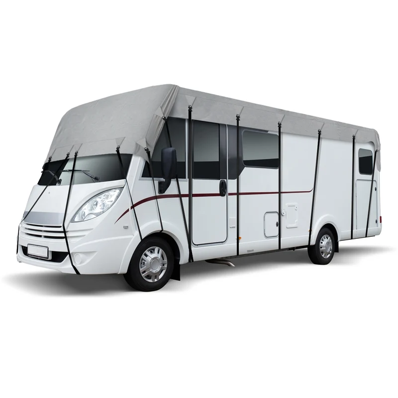 Ganzgarage für Wohnmobile 6,5x3 m Atmungsaktiv aus Vliesstoff
