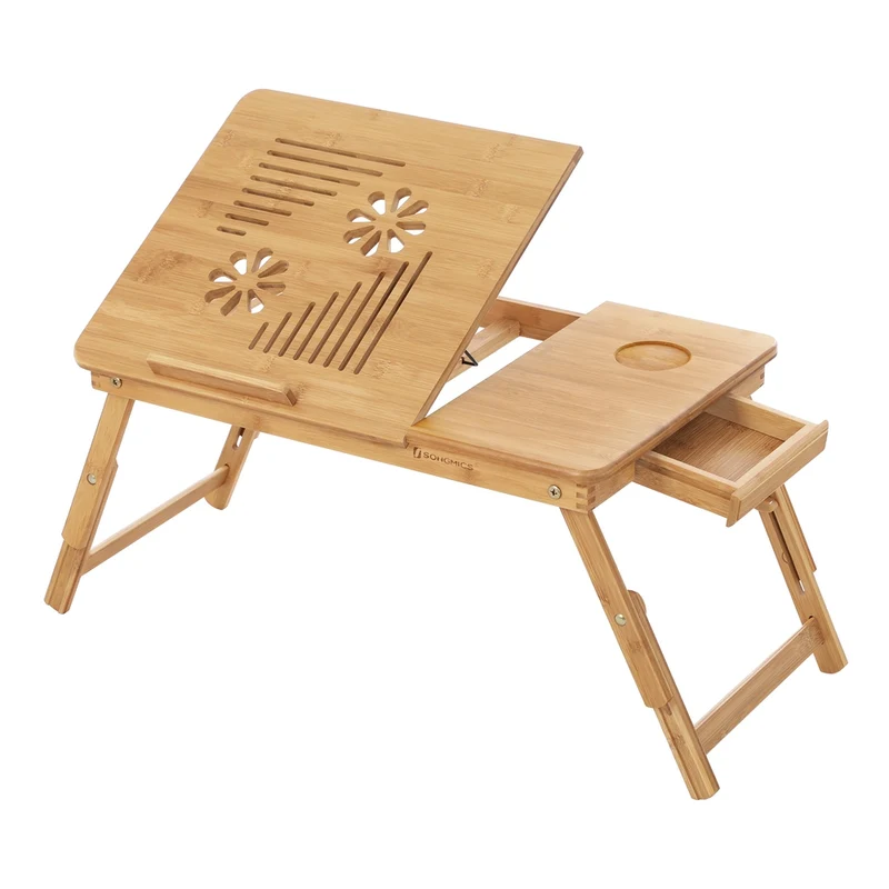 Verstellbarer Laptoptisch Bambus