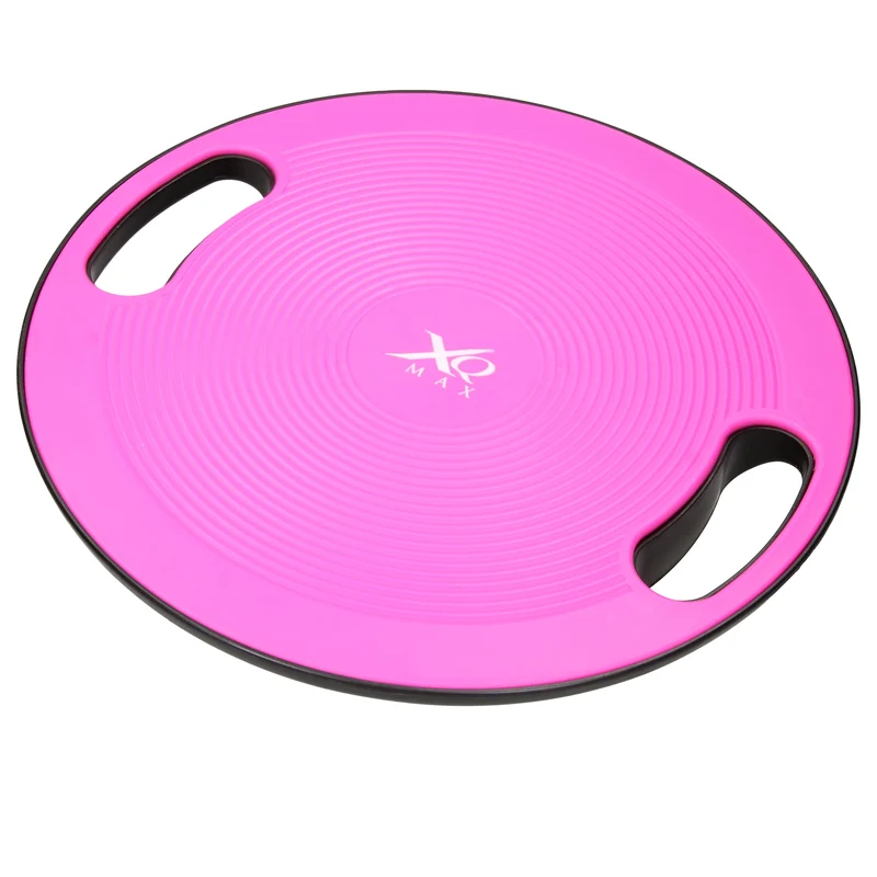 Balance Board für Fitnesstraining pink/Schwarz Ø 40 cm