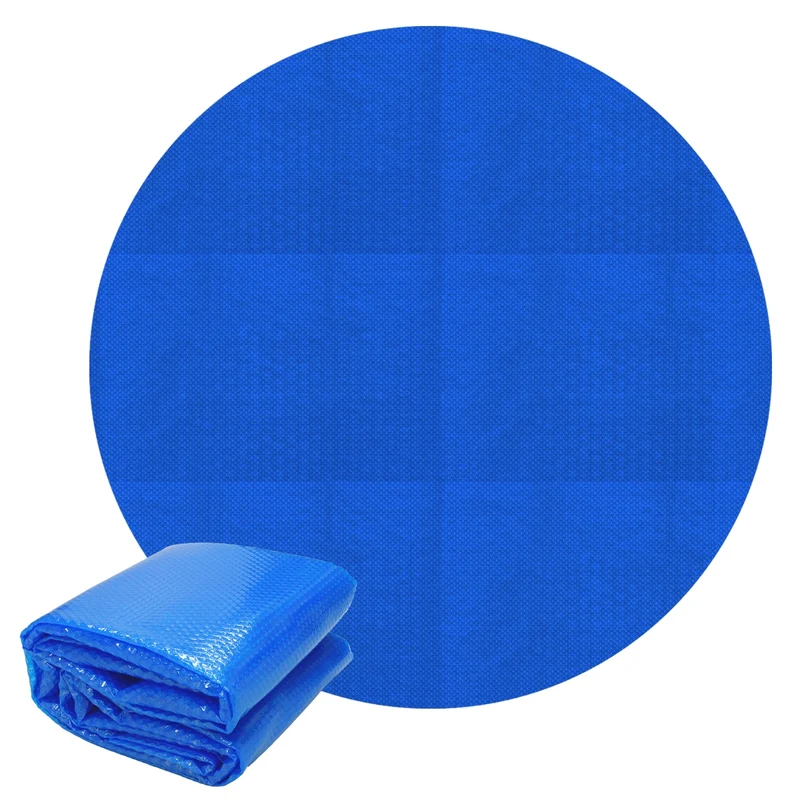Pool Solarfolie Rund Ø 2,5 m 140µm Blau aus PE-Folie mit Luftkammern
