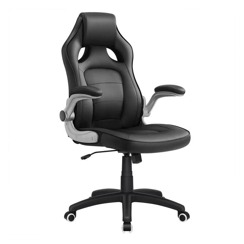 Bürostuhl Kunstleder Schwarz