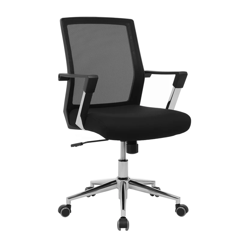 Bürostuhl mit Netzrückenlehne und Wippfunktion