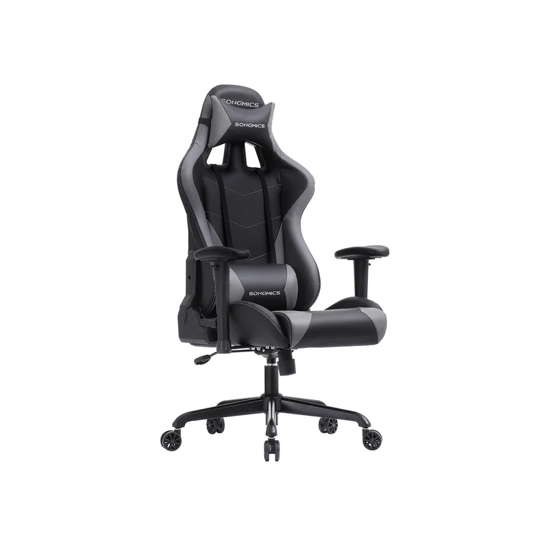 Bürostuhl, höhenverstellbar, ergonomisch, Kunstleder