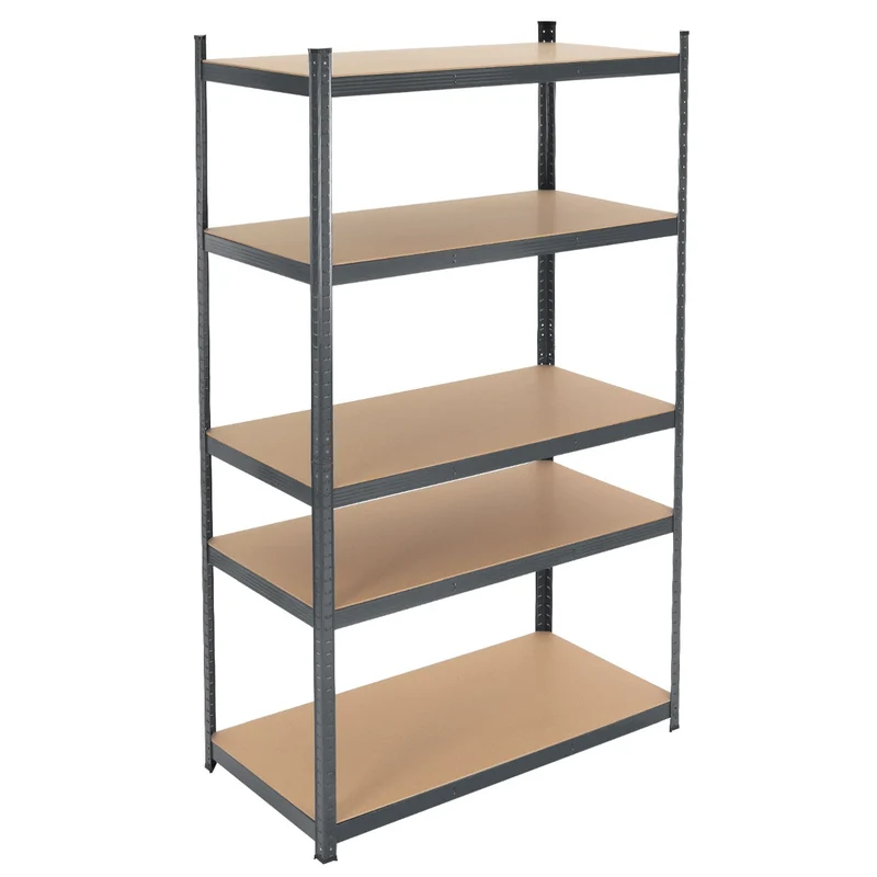 Werkstattregal 200x120x60 cm Anthrazit aus Metall