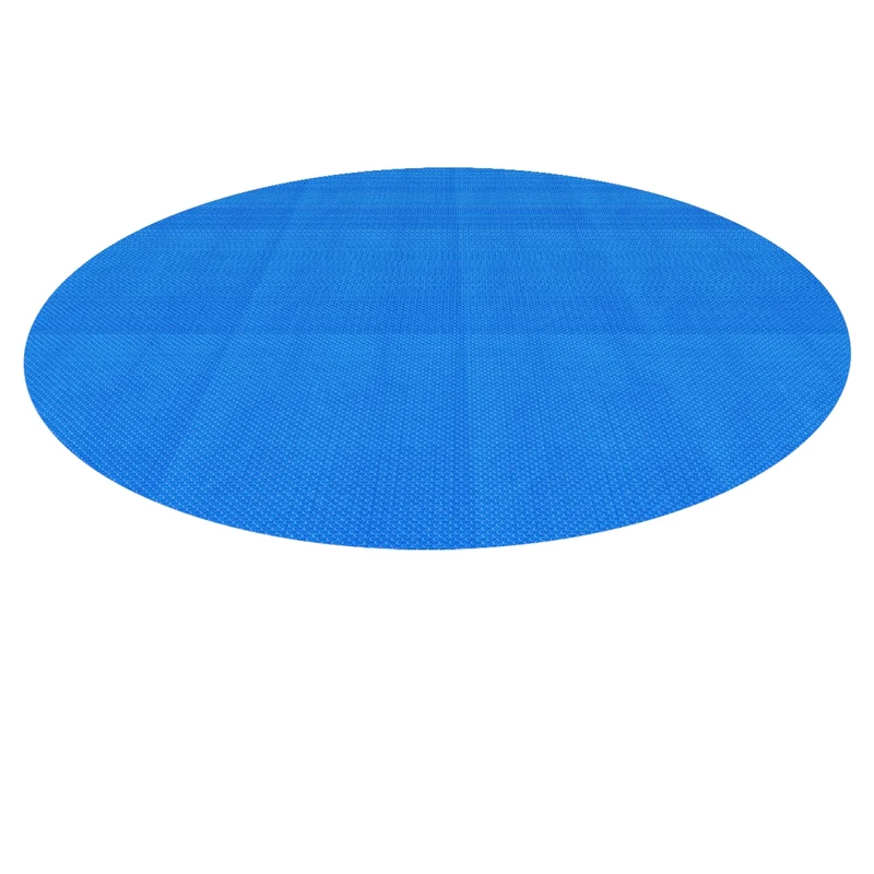 Pool Solarfolie Rund Ø 5 m 400µm Blau aus PE-Folie mit Luftkammern