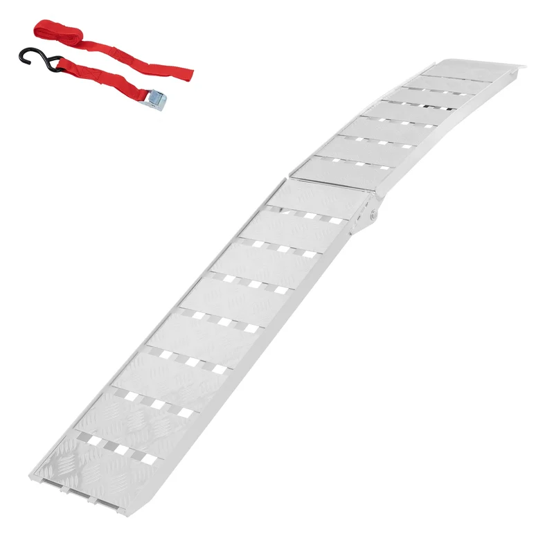 Auffahrrampe 225x28 cm aus Aluminium bis 680 kg