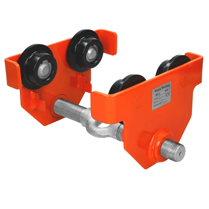 Laufkatze Rollfahrwerk 2000 kg Flanschbreite ca. 66-220 mm
