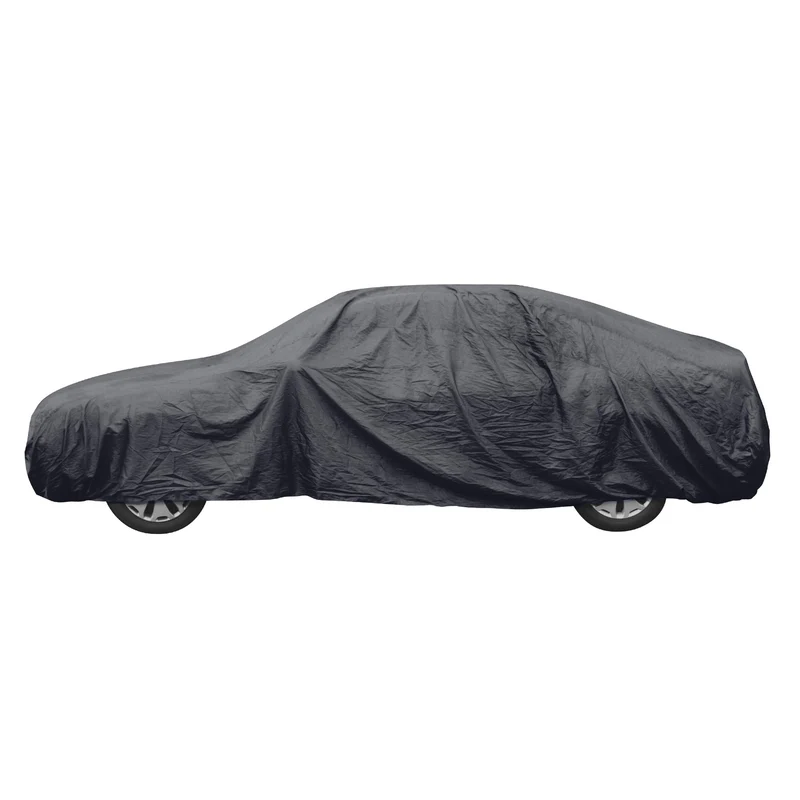Autoabdeckung für Kombis 482x178x119 cm Schwarz aus PVC Atmungsaktiv