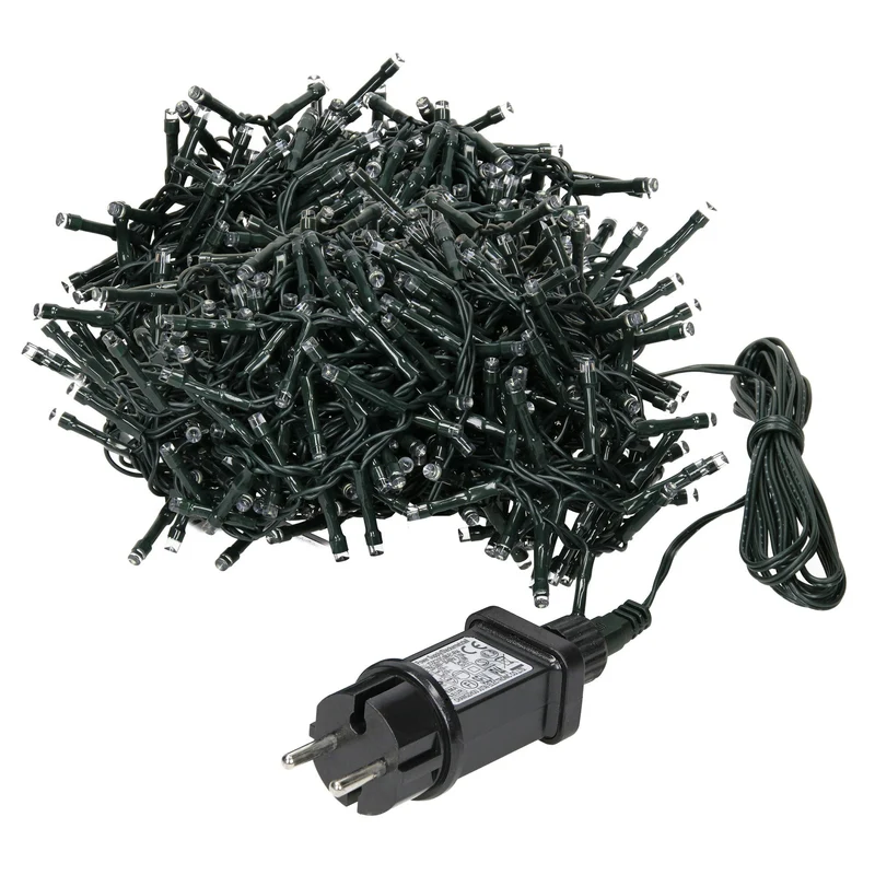 LED Lichtervorhang 12 m IP44 LED Birnen